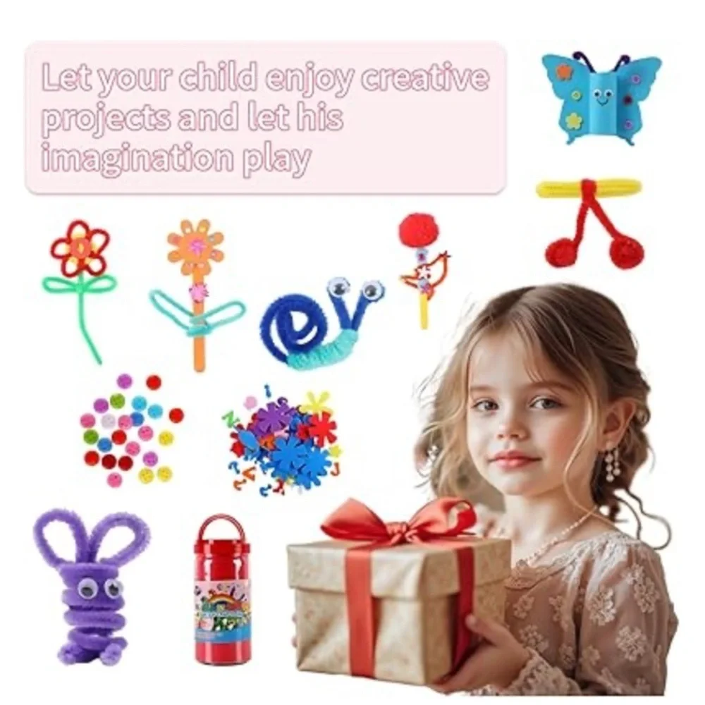 Colorful Arts & Crafts Jar for Home Parties